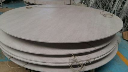 德普龙造型铝单板,圆盘形铝板装饰